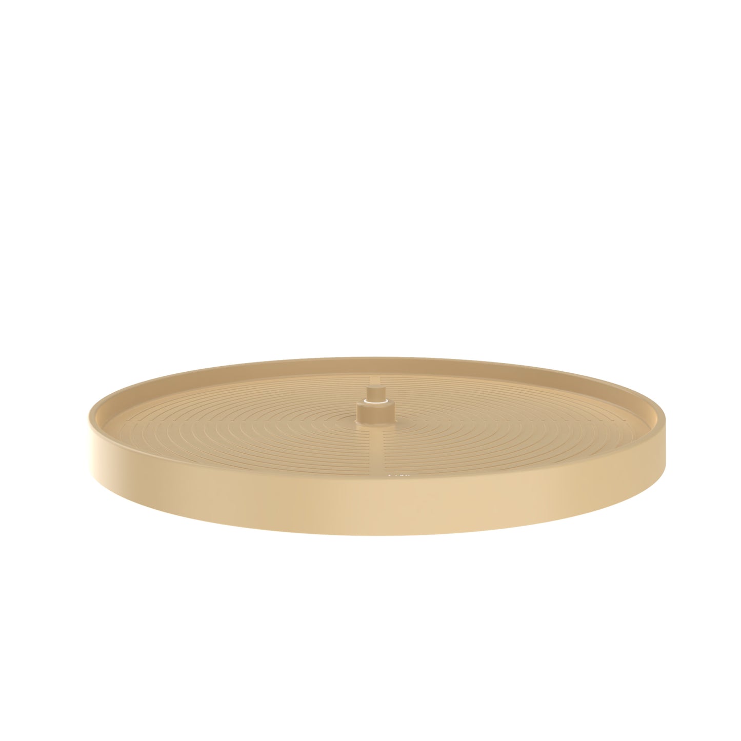 Rev-A-Shelf / LD-2061-28BM-15-1 / Polymer Full Circle 1-Shelf Lazy Susan w/Bottom Mount Hardware for Corner Base Cabinets
