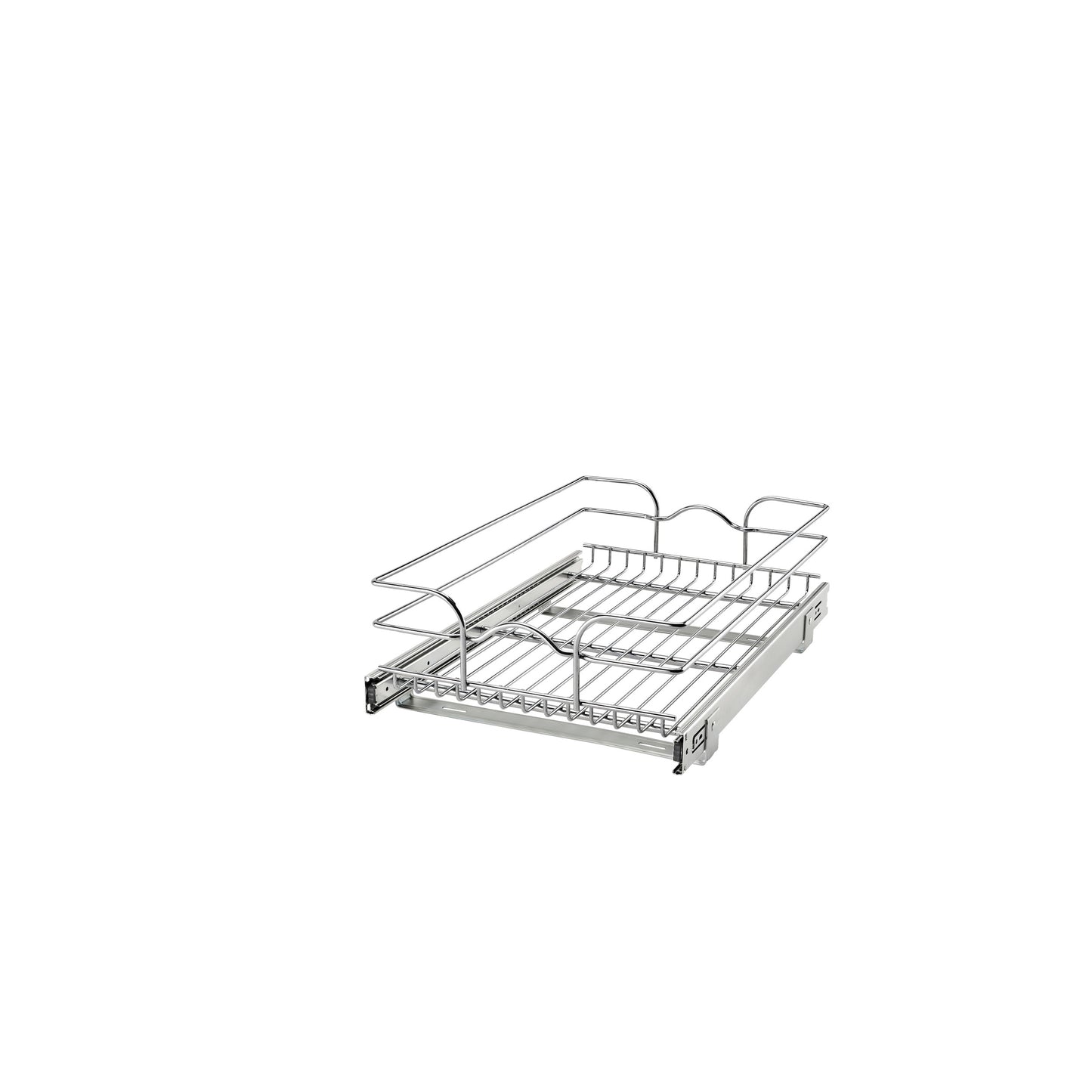 Rev-A-Shelf / 5WB1-1522CR-1 / Single-Tier Bottom Mount Pullout Steel Wire Organizer