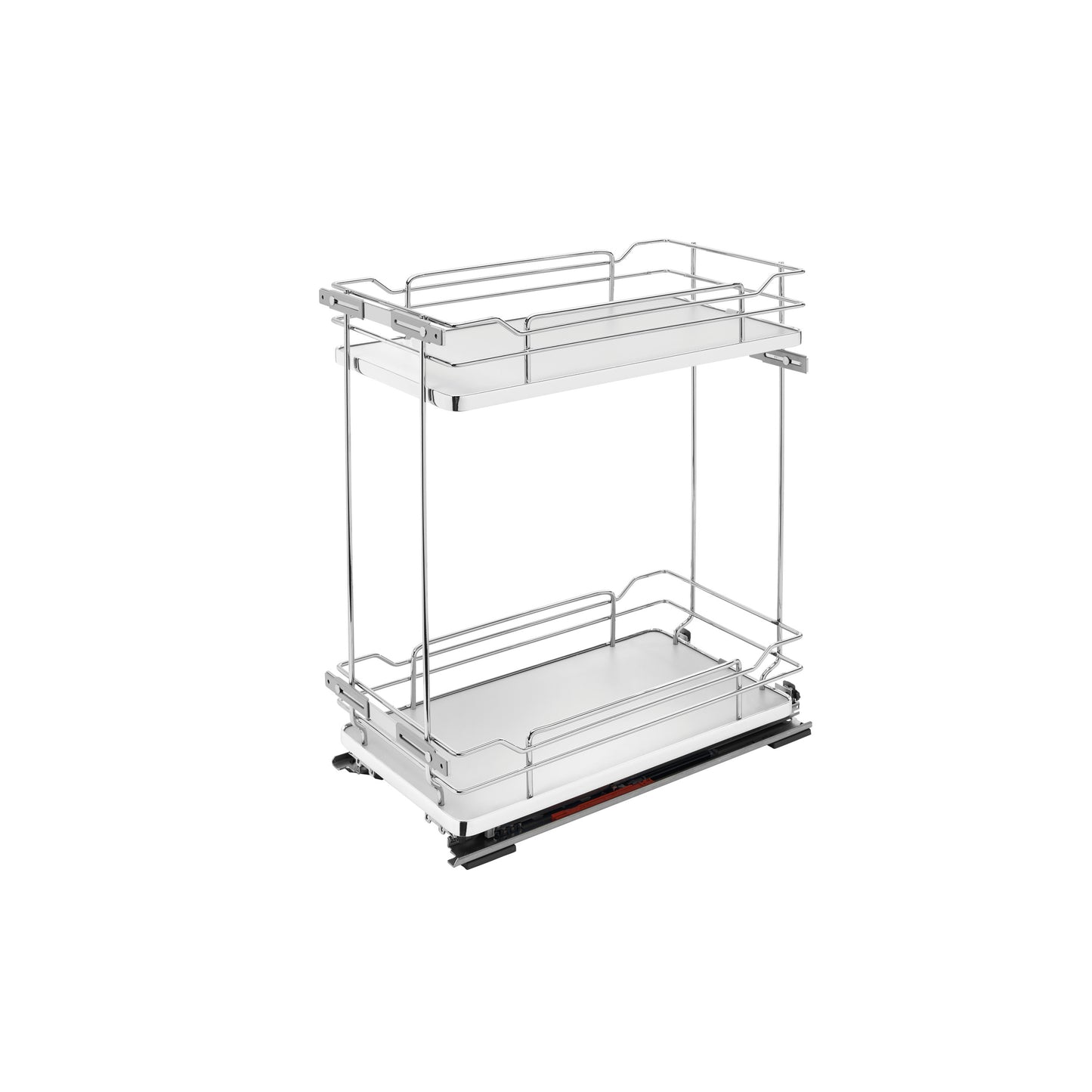 Rev-A-Shelf / 5322-BCSC-11-GR / Two-Tier Sold Surface Pullout Organizers w/ Soft-Close