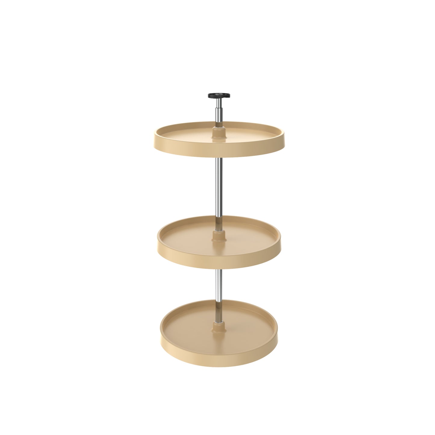 Rev-A-Shelf / 3073-18-15-531 / Value Line Polymer Full-Circle 3-Shelf Lazy Susans for 33" to 36" H Corner Wall Cabinets