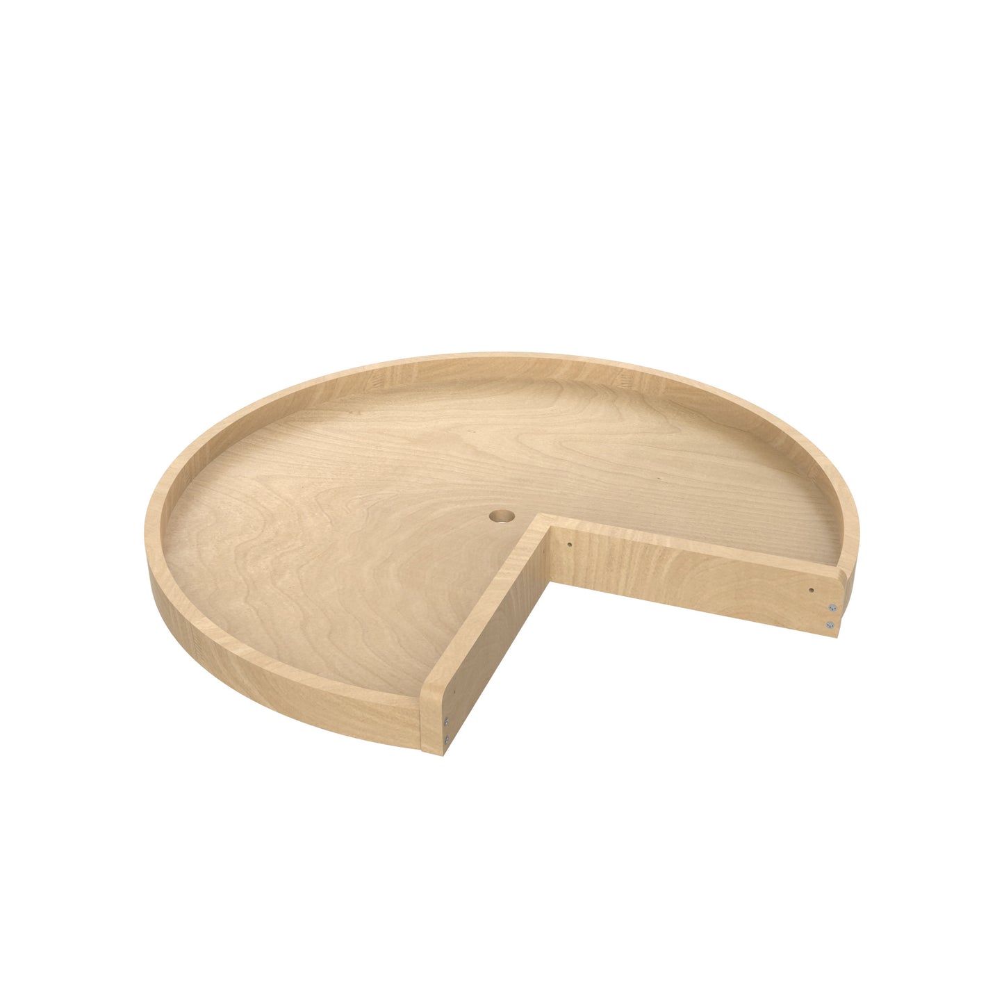 Rev-A-Shelf / 4WLS901-28-52 / Wood Pie-Cut Lazy Susan Shelf for Corner Base Cabinets