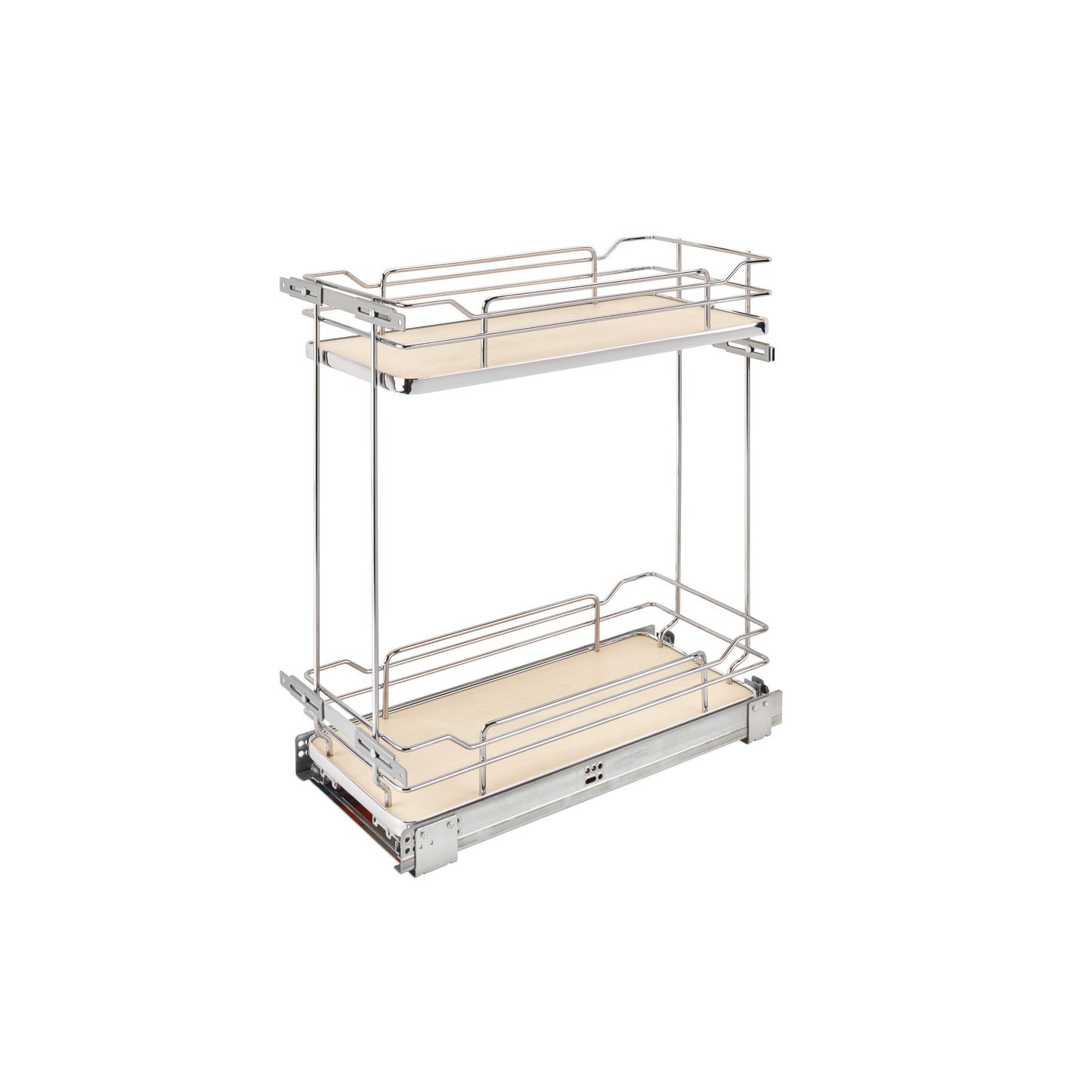 Rev-A-Shelf / 5322-BCSC-9-MP / Two-Tier Sold Surface Pullout Organizers w/ Soft-Close