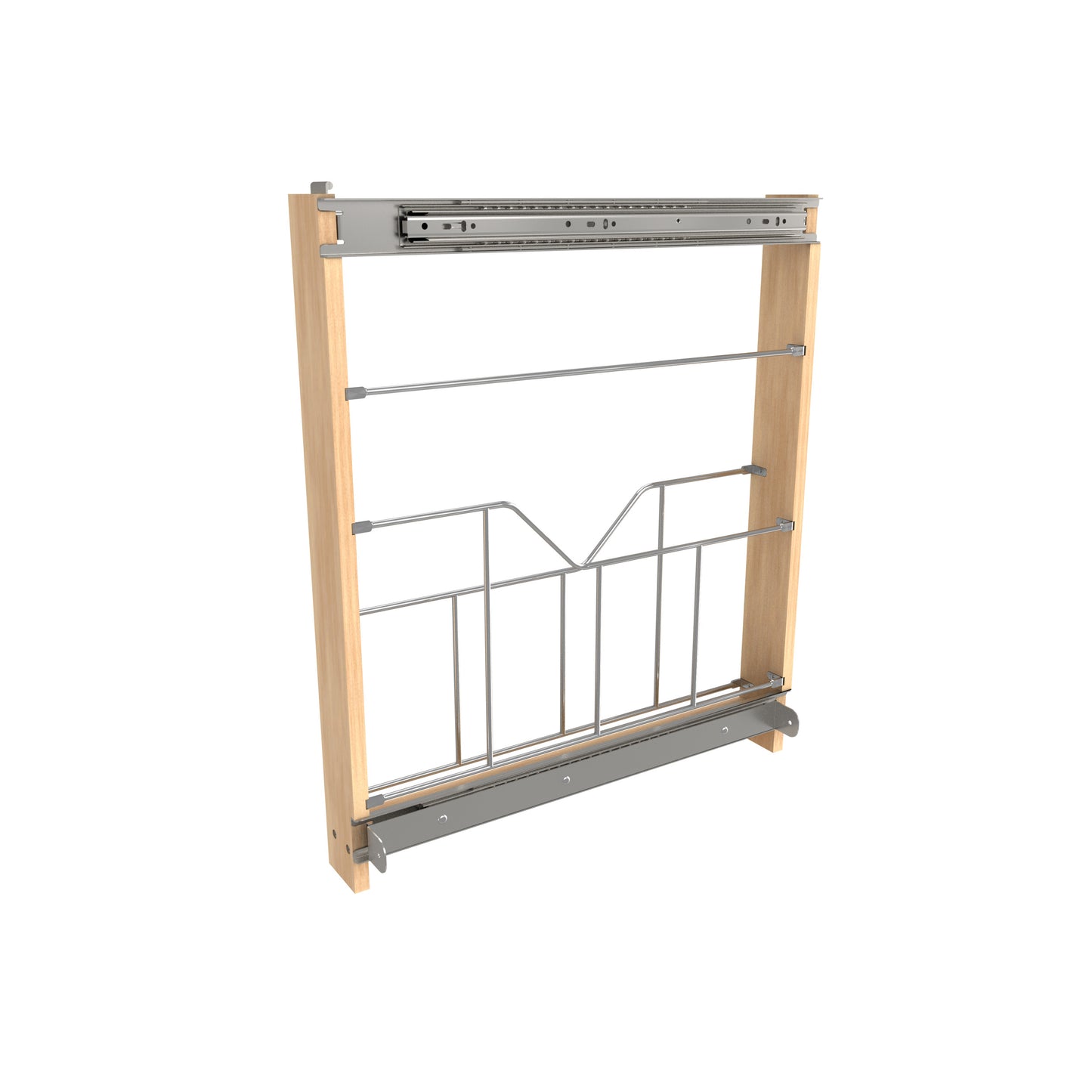 Rev-A-Shelf / 448-BSKT-3C / Wood Base Cabinet Pullout Organizer Accessory for 448 BCSC series