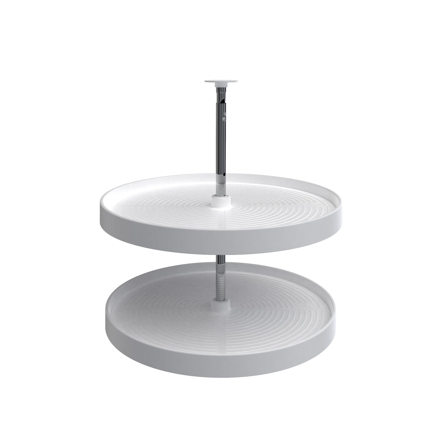 Rev-A-Shelf / LD-2062-24-11-1 / Polymer Full-Circle 2-Shelf Lazy Susan for Corner Base Cabinets