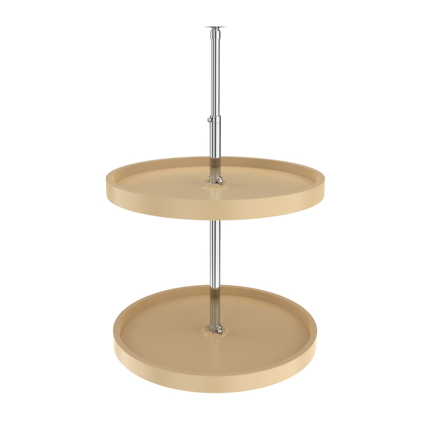 Rev-A-Shelf / 6072-20-15-52 / Polymer Full-Circle 2-Shelf Lazy Susan for Corner Wall Cabinets