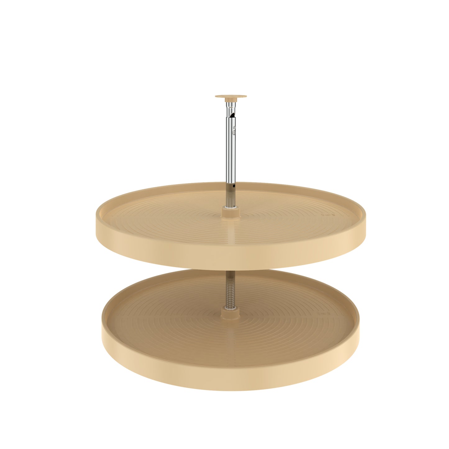 Rev-A-Shelf / LD-2062-28-15-1 / Polymer Full Circle 2-Shelf Lazy Susan for Corner Base Cabinets