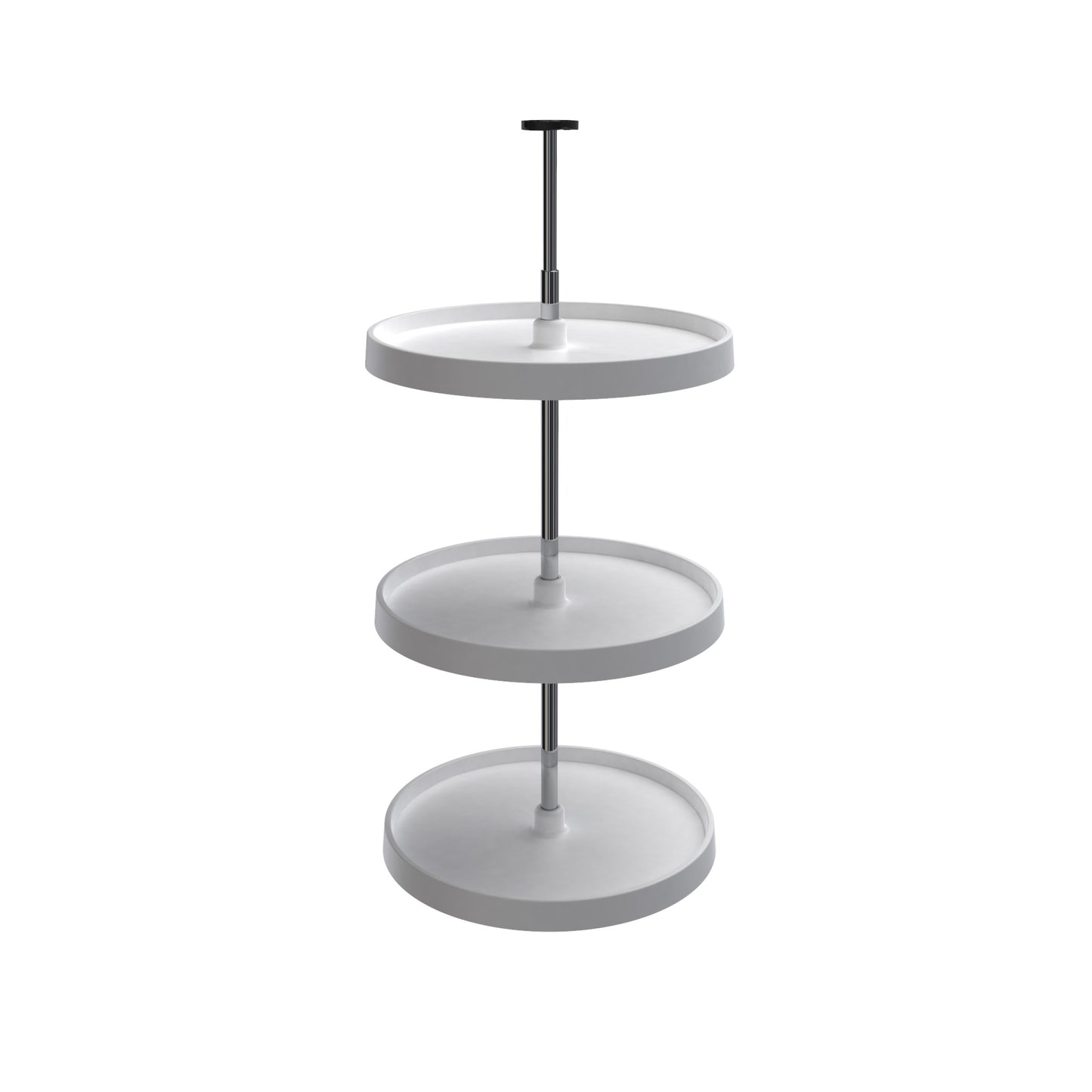 Rev-A-Shelf / 3073-20-11-536 / Value Line Polymer Full-Circle 3-Shelf Lazy Susans for 39" to 42" H Corner Wall Cabinets