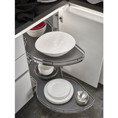 LeMans Set for Blind Corner Cabinets - Swing Left - Model 50 (884 sq.in.)