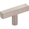 Jeffrey Alexander 2" Dominique Cabinet "T" Knob 845T