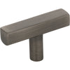 Jeffrey Alexander 2" Dominique Cabinet "T" Knob 845T