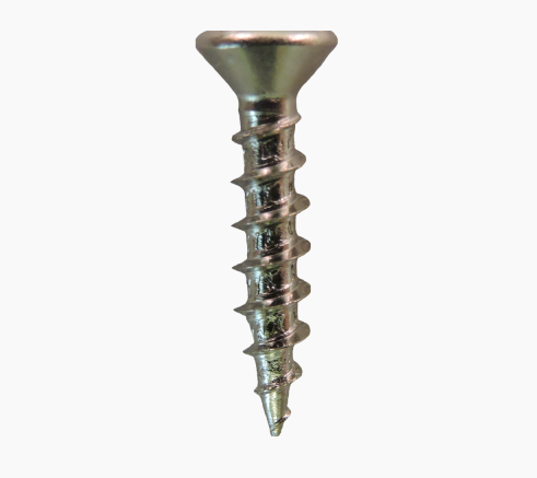 Quickscrews 6-13 X 1" Phillips Flat Head Coarse Thread Nickel Plated Screws Part Number: 9099