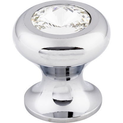 Top Knobs Hayley Crystal Knob Clear 15/16 Inch TK845