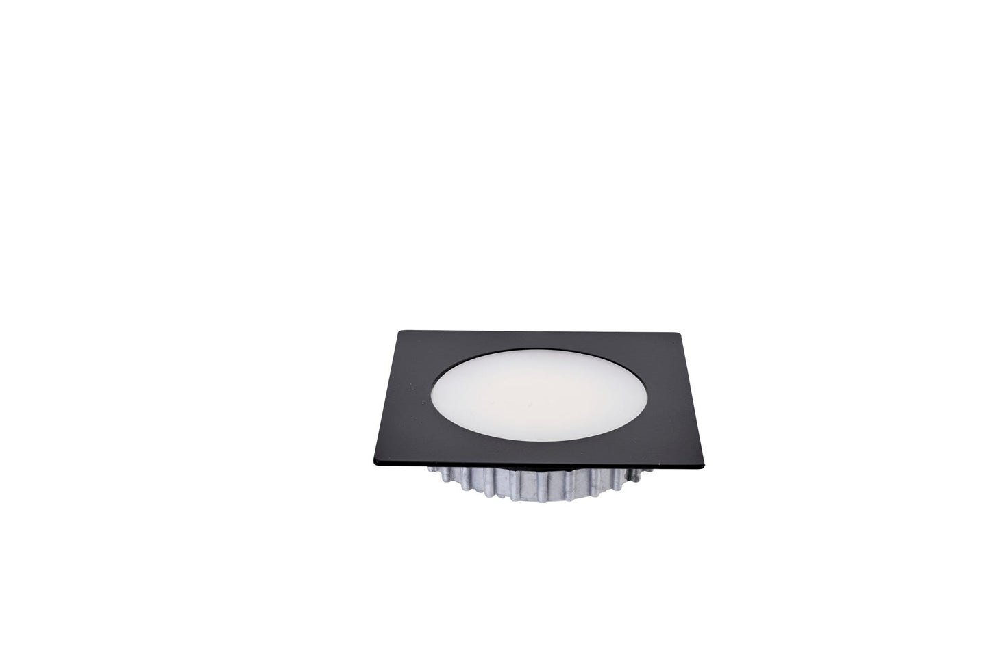 Tresco L-OPDM-12R50K-NBW-1 OptiPockit Dimmable, 12VDC Round, 3W, 5000K, NI/WH/BL Trims.