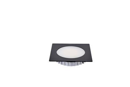 Tresco L-OPDM-12R50K-NBW-1 OptiPockit Dimmable, 12VDC Round, 3W, 5000K, NI/WH/BL Trims.