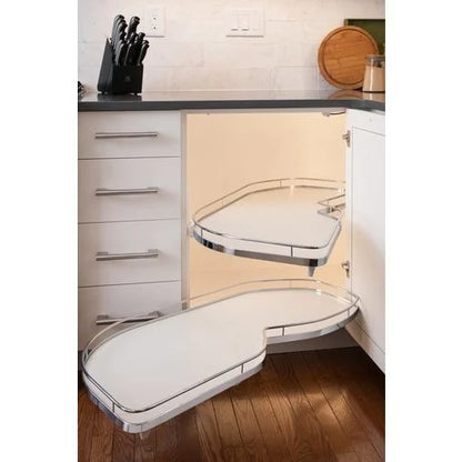 LeMans Set for Blind Corner Cabinets - Swing Left - Model 40 (574 sq.in.)
