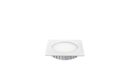 Tresco L-OPDM-12R50K-NBW-1 OptiPockit Dimmable, 12VDC Round, 3W, 5000K, NI/WH/BL Trims.