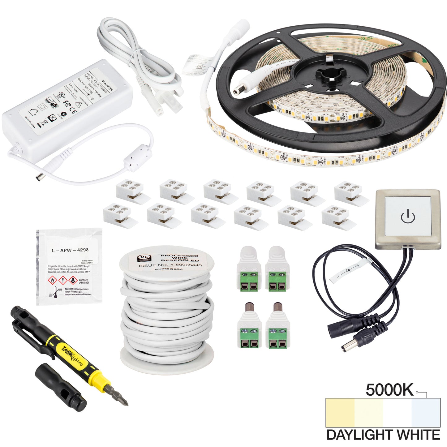 Task Lighting Single Color Lighting Kit L-VTDK-16