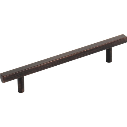 Jeffrey Alexander 128 mm (5.04") Center-to-Center Square Dominique Cabinet Bar Pull 845-128