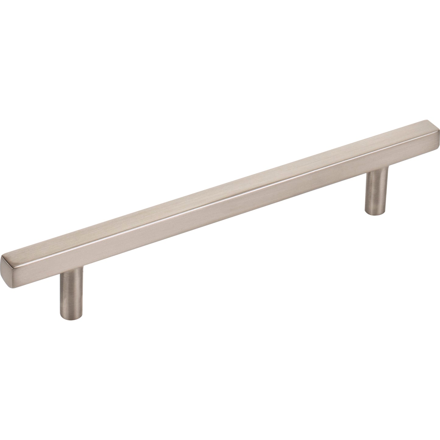 Jeffrey Alexander 128 mm (5.04") Center-to-Center Square Dominique Cabinet Bar Pull 845-128