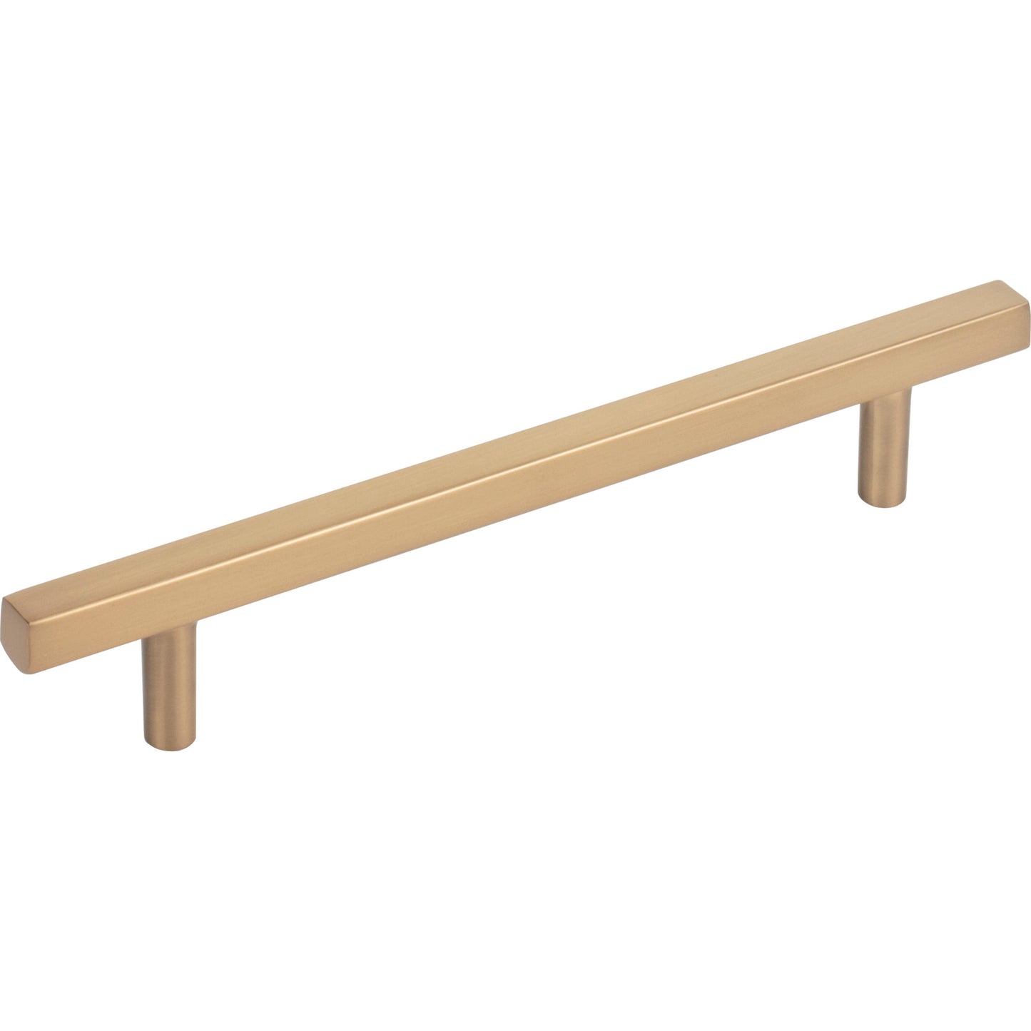 Jeffrey Alexander 128 mm (5.04") Center-to-Center Square Dominique Cabinet Bar Pull 845-128