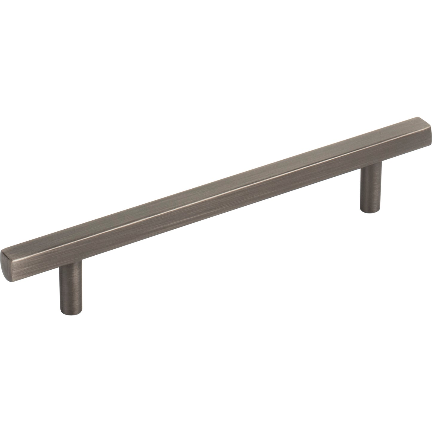 Jeffrey Alexander 128 mm (5.04") Center-to-Center Square Dominique Cabinet Bar Pull 845-128