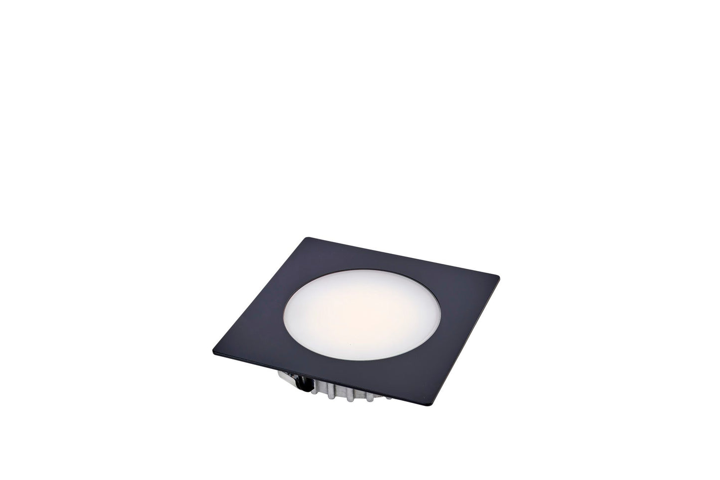 Tresco L-OPDM-12R50K-NBW-1 OptiPockit Dimmable, 12VDC Round, 3W, 5000K, NI/WH/BL Trims.
