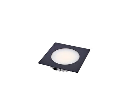 Tresco L-OPDM-12R50K-NBW-1 OptiPockit Dimmable, 12VDC Round, 3W, 5000K, NI/WH/BL Trims.