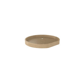 Rev-A-Shelf 20" LD Banded Wood D-Shape Tray W/Steel Bearing 1 PER LD-4BW-201-20SBS-1