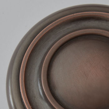 Water Street Brass Hudson Oval Knob 8527