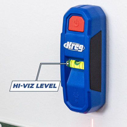 Kreg Magnetic Stud Finder with LASER-MARK KMM1000LZ