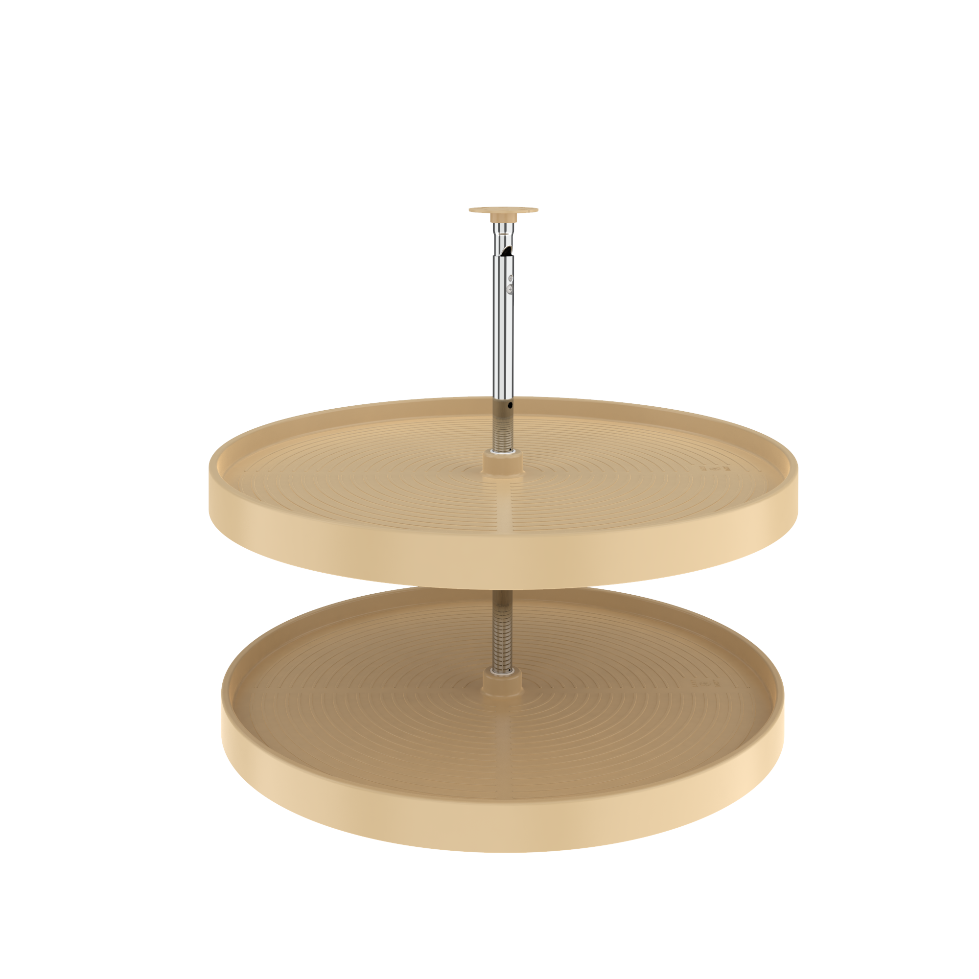 Rev-A-Shelf Polymer 28" Full Circle 2-Shelf Lazy Susan for Corner Base Cabinets LD-2062-28-15-1
