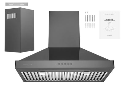 Hauslane WM-590BSS Convertible Wall Mount Range Hood