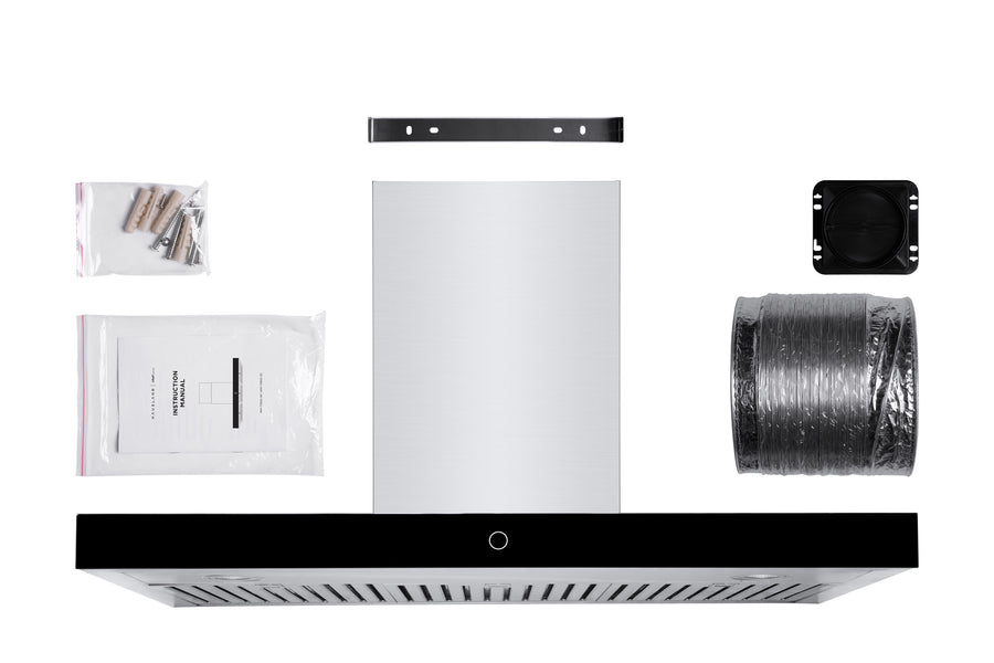 Hauslane WM-739 Convertible Wall Mount Range Hood