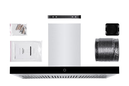 Hauslane WM-739 Convertible Wall Mount Range Hood