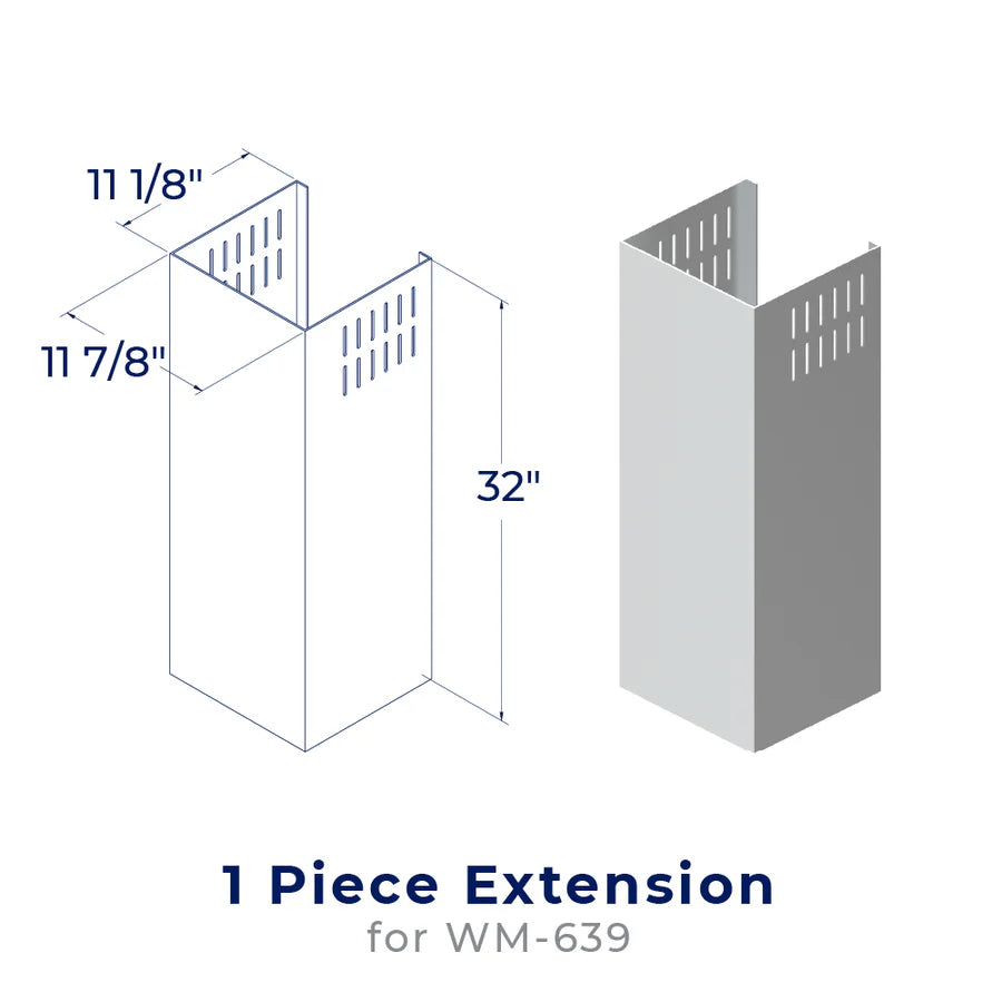 Hauslane Chimney Extension - CHE003 (WM-639/WM-739)