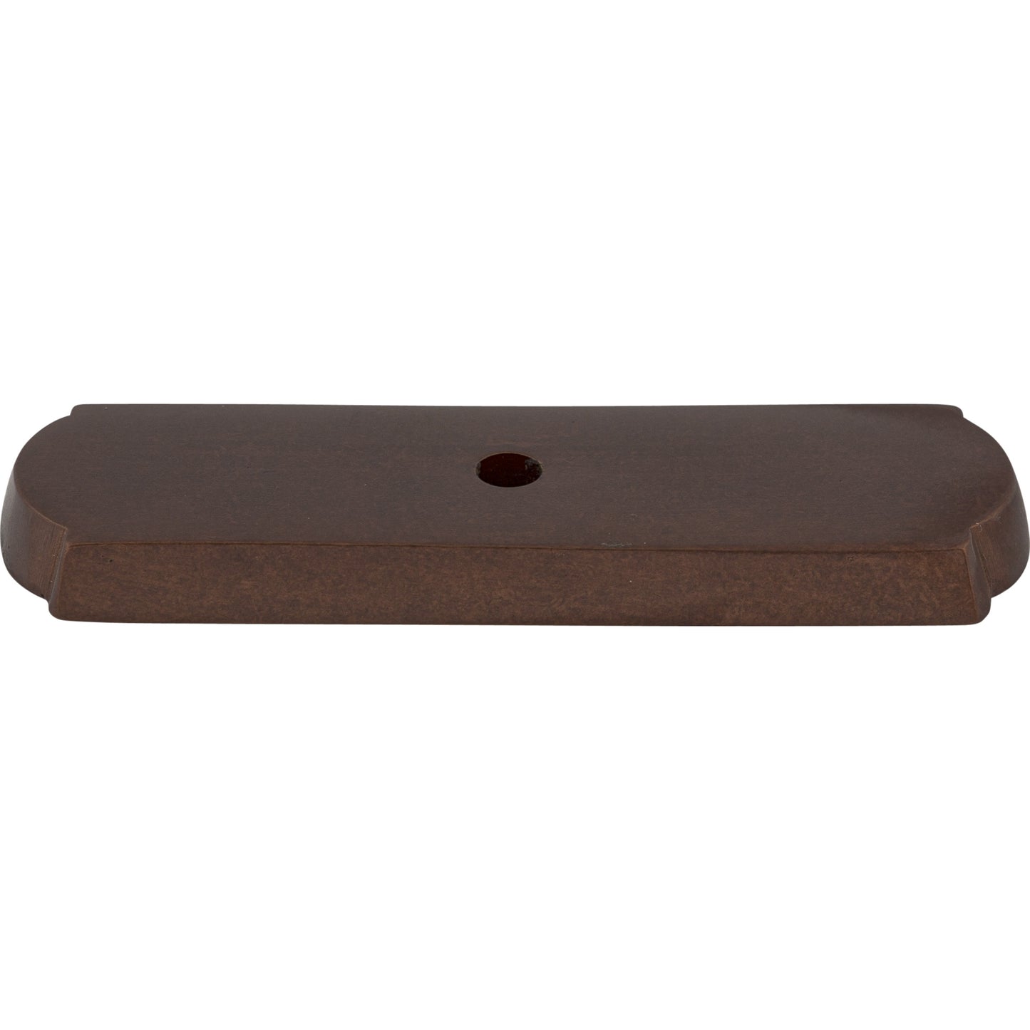 Top Knobs M1433 Aspen Rectangle Backplate 2 1/2 Inch Mahogany Bronze