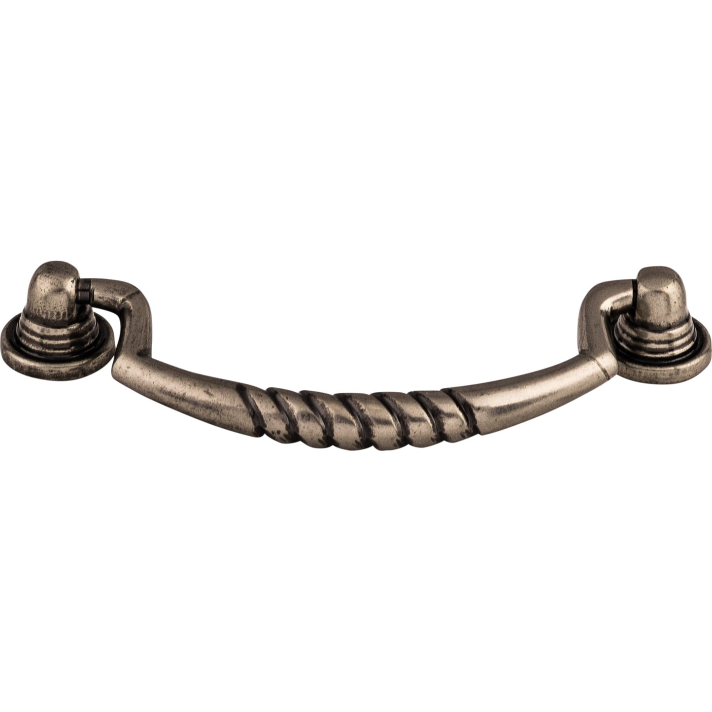 Top Knobs M214 Salisbury Pull 3 3/4 Inch (c-c) Pewter Antique