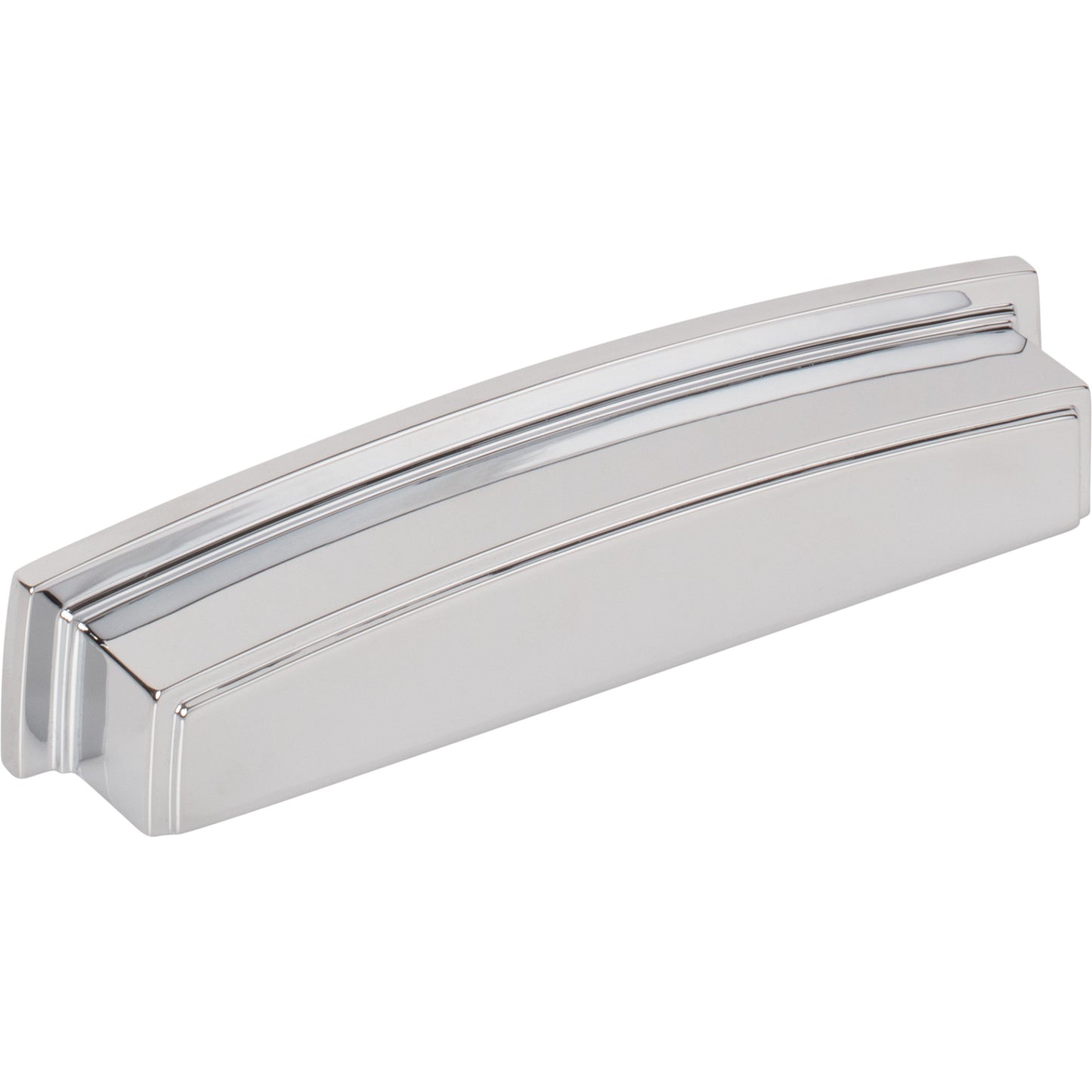 Jeffrey Alexander 141-128 Renzo 128 mm Center  Square-to-Center Square Renzo Cabinet Cup Pull