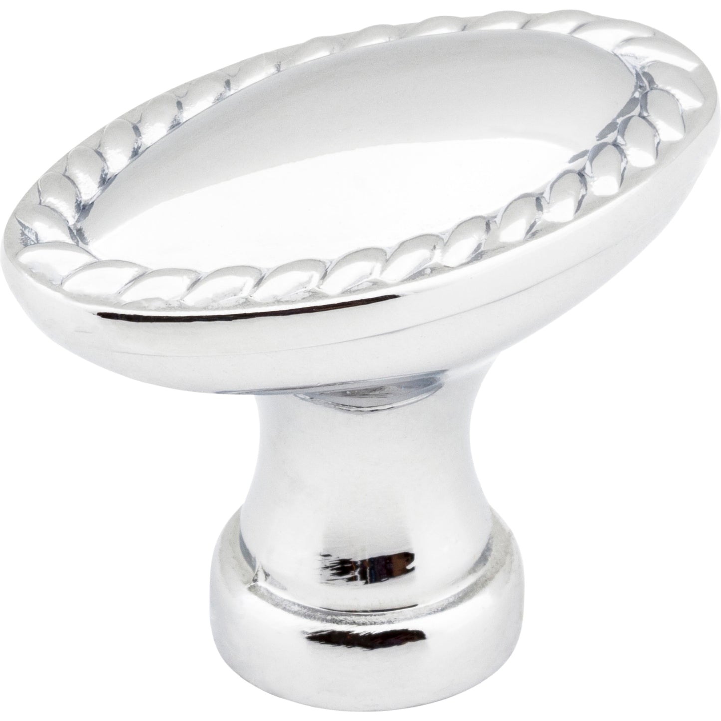 Elements Z115L Lindos 1-3/8" Overall Length  Oval Rope Detailed Lindos Cabinet Knob