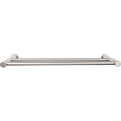 Top Knobs HOP11 Hopewell Bath Towel Bar 30 Inch Double