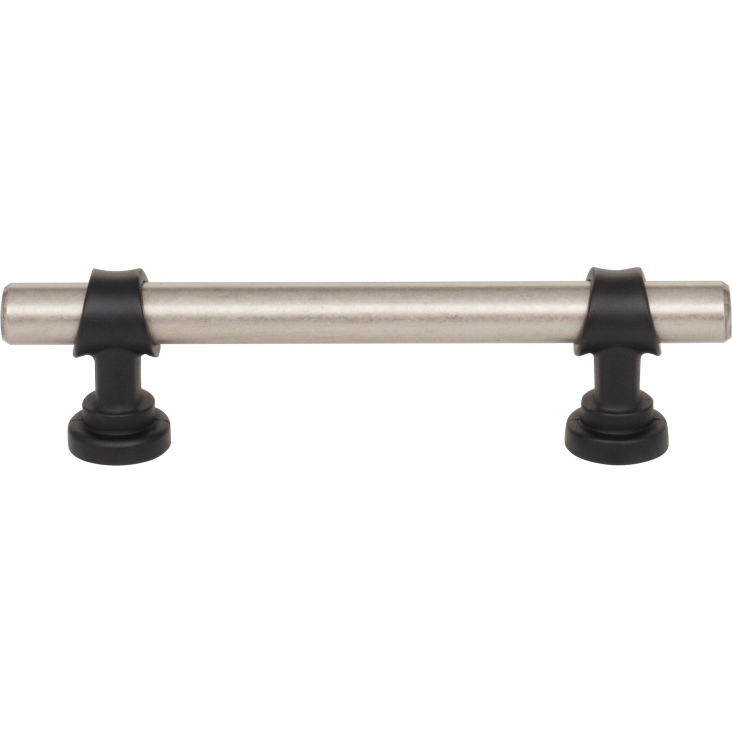 Top Knobs M2707 Bit Pull 3 3/4 Inch (c-c) Pewter Antique and Flat Black