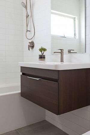 Emtek 87110 Edge 4" Center to Center Finger Cabinet Pull