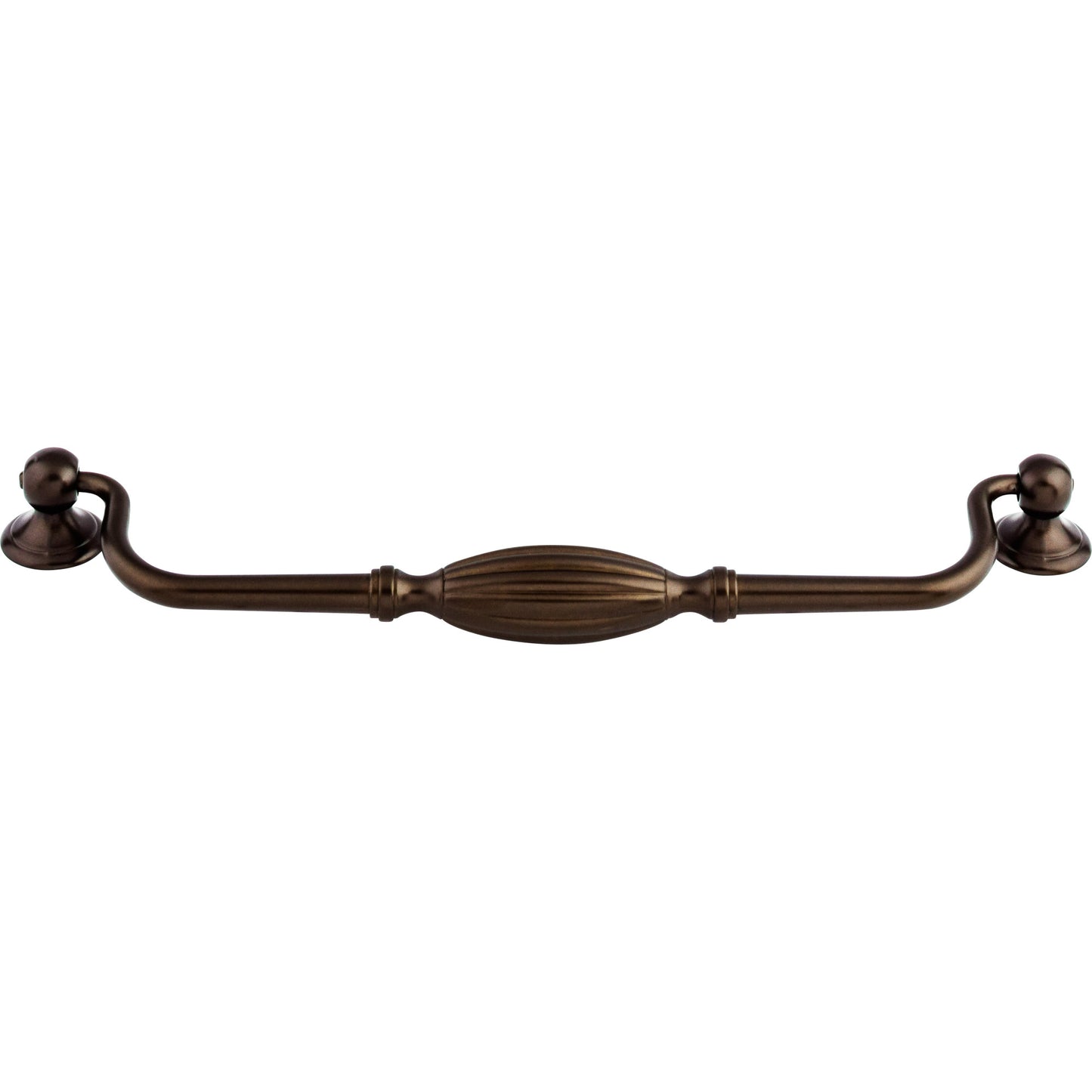 Top Knobs M1337 Tuscany Drop Pull 8 13/16 Inch (c-c) Oil Rubbed Bronze