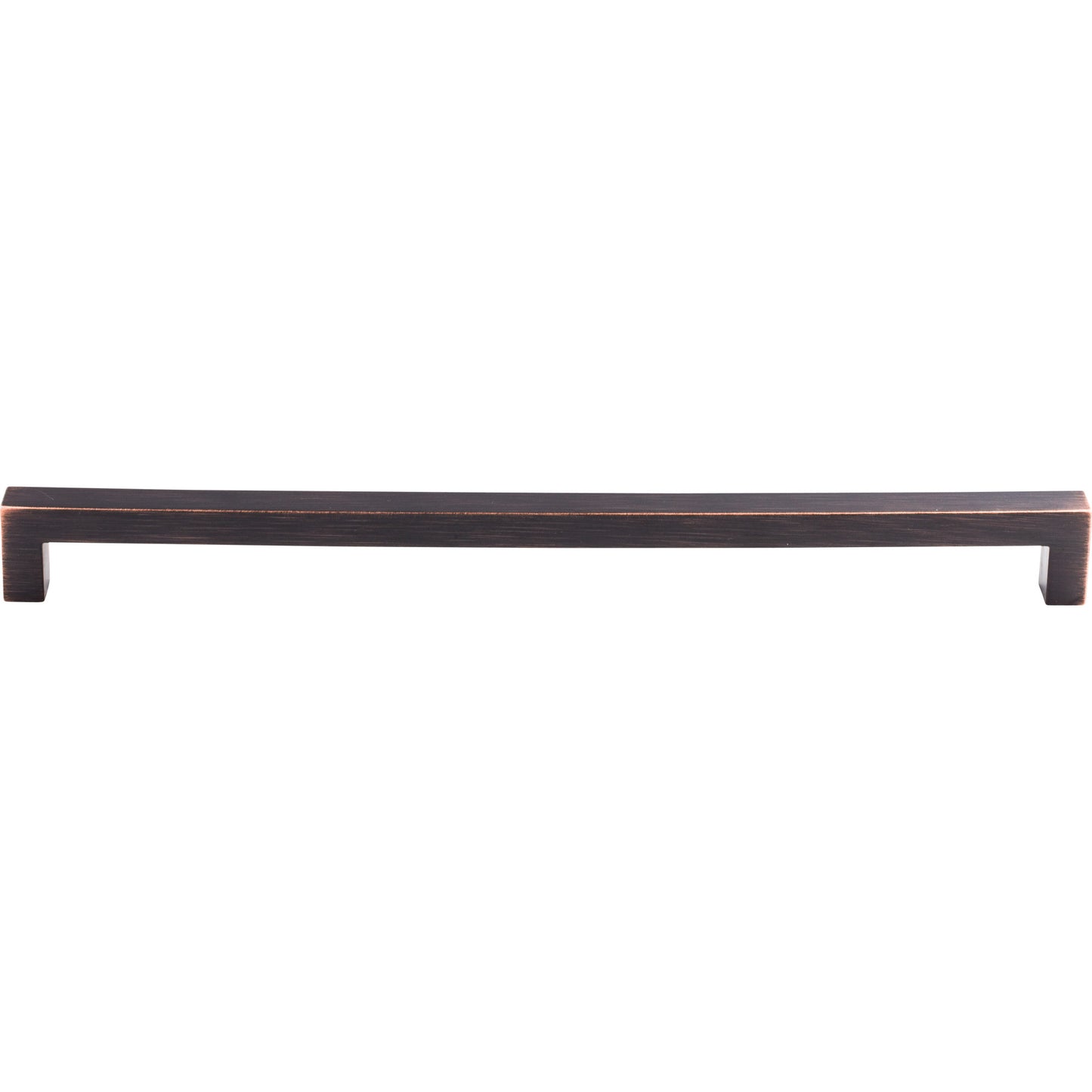 Top Knobs M1837 Square Bar Pull 12 Inch (c-c) Tuscan Bronze