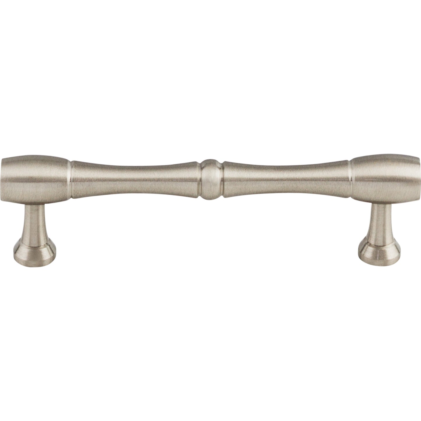 Top Knobs M723-96 Nouveau Bamboo Pull 3 3/4 Inch (c-c) Brushed Satin Nickel