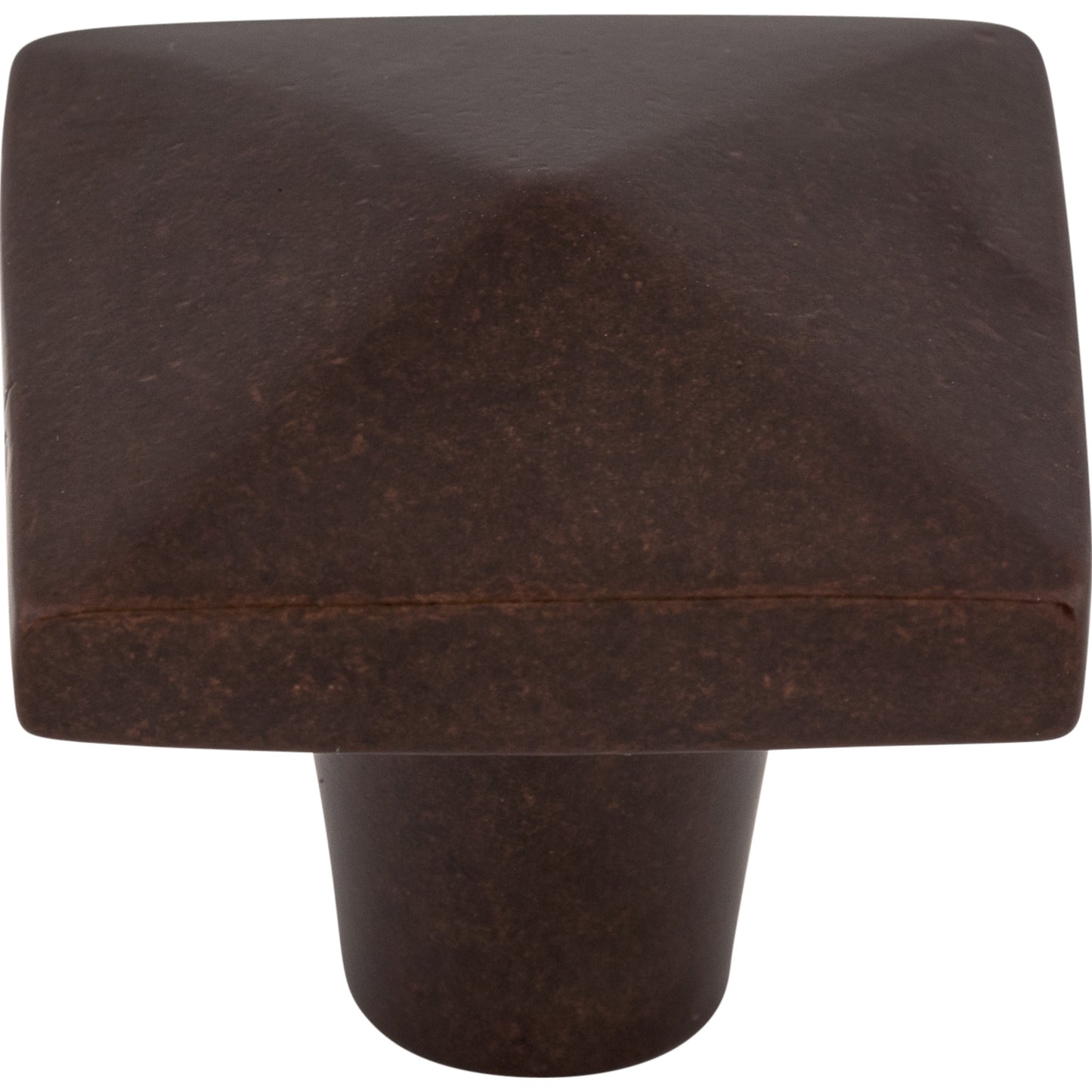 Top Knobs M1523 Aspen Square Knob 1 1/2 Inch Mahogany Bronze