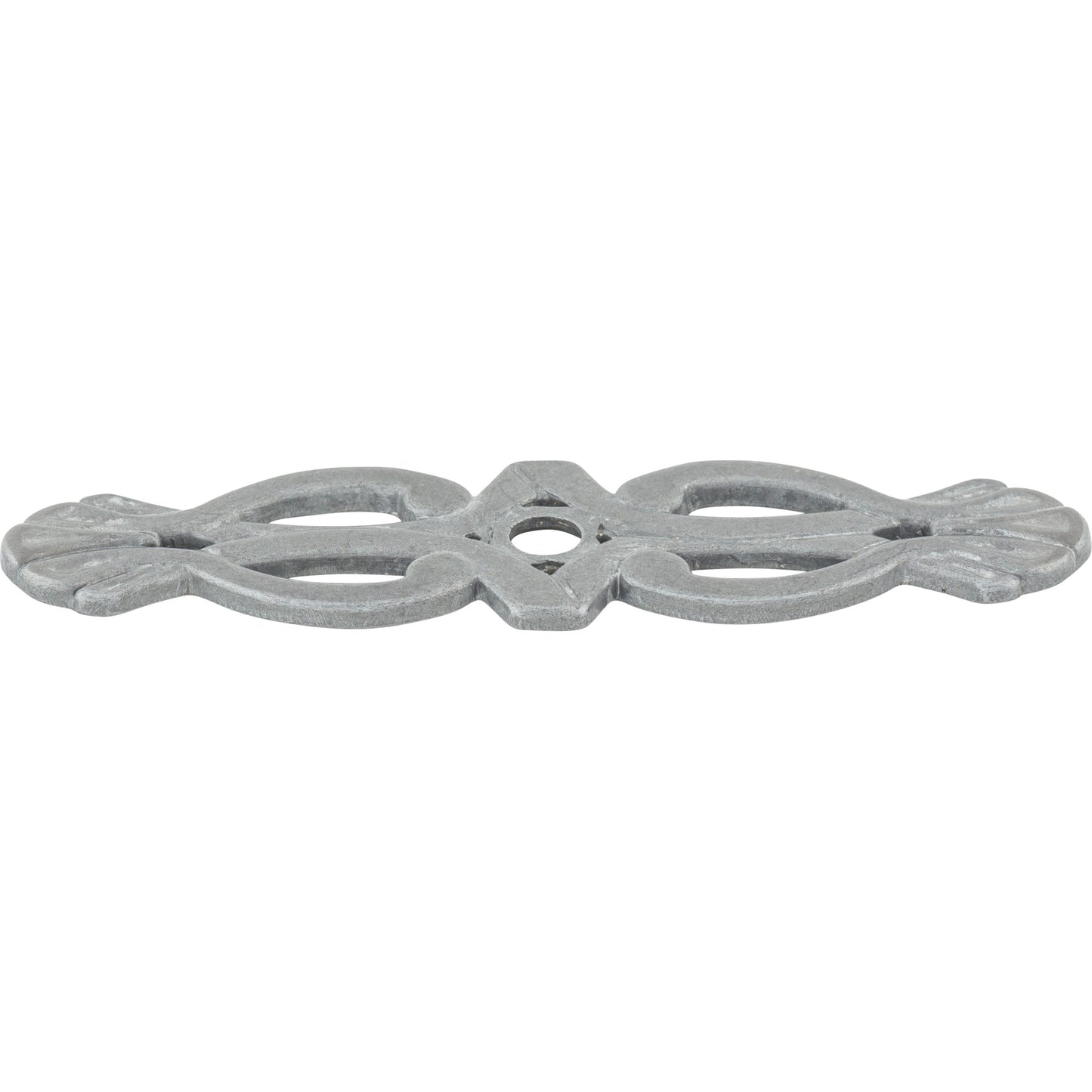Top Knobs M182 Newton Backplate 3 3/16 Inch Pewter Light