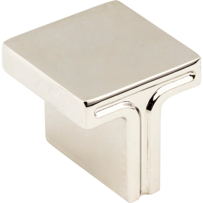 Jeffrey Alexander 867L Anwick 1-1/8" Overall Length  Square Anwick Cabinet Knob