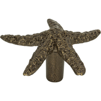 Stylish Starfish Shaped Knob - Stunning 2-Inch Hardware by Atlas 142