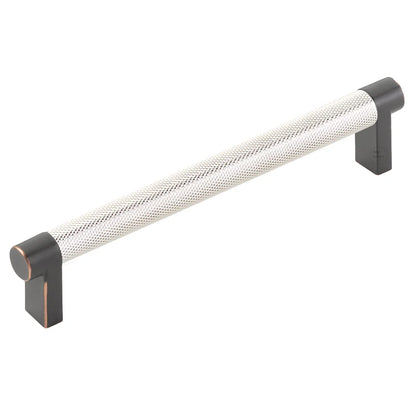 Emtek 84055 Select Collection 6" Centers Rectangular Stem and Bar